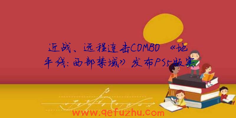 近战、远程连击COMBO